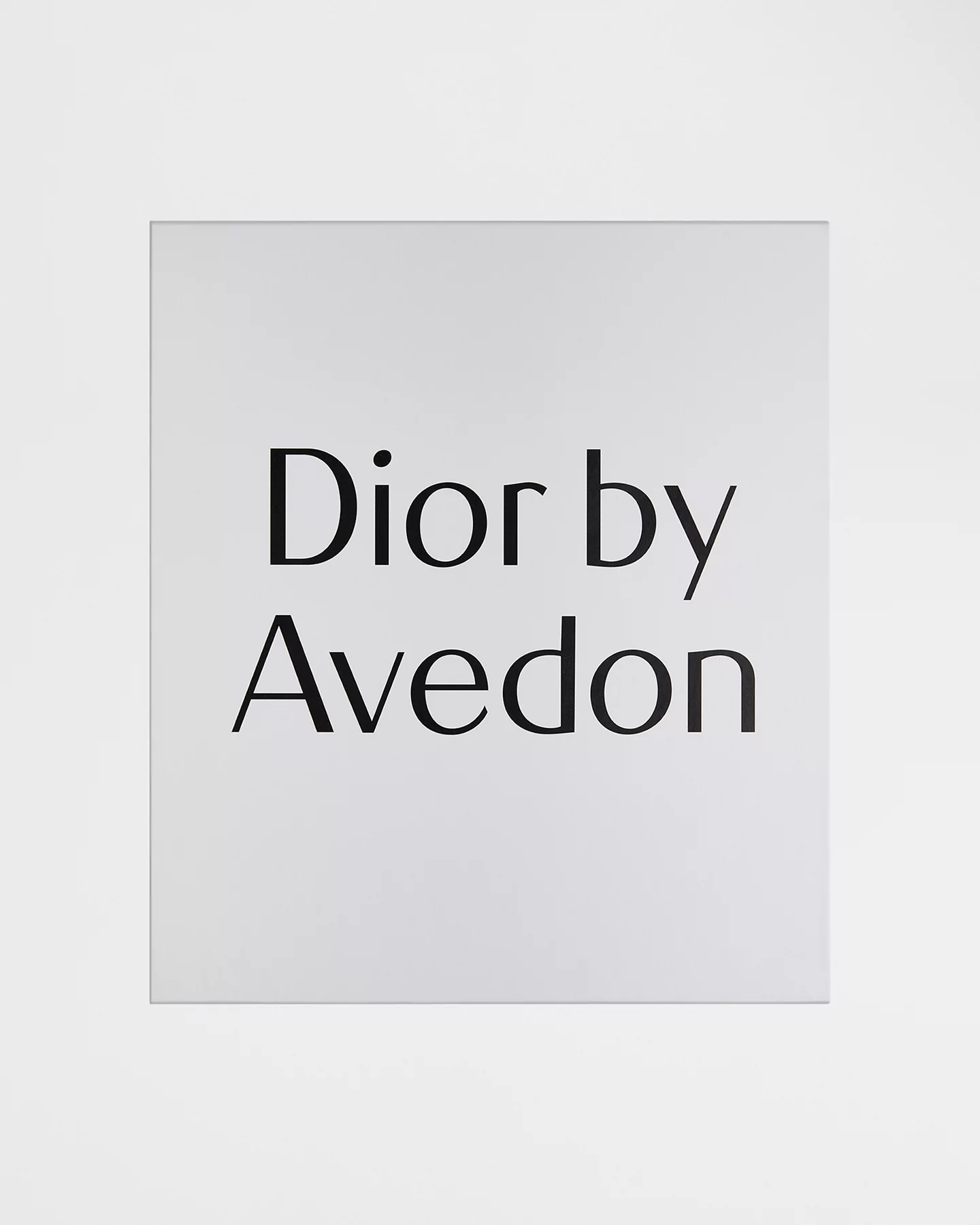 Book: Dior by Avedon