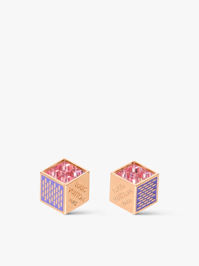 LV Cube earrings