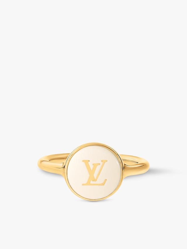 LV Pearly Confetti Ring