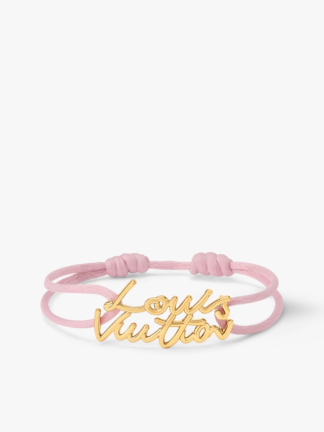 LV Script Bracelet
