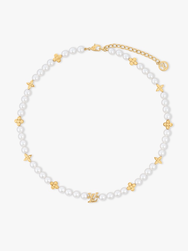 Collier LV Pearl