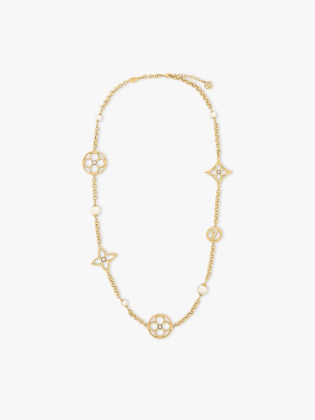 Pearly Flower necklace