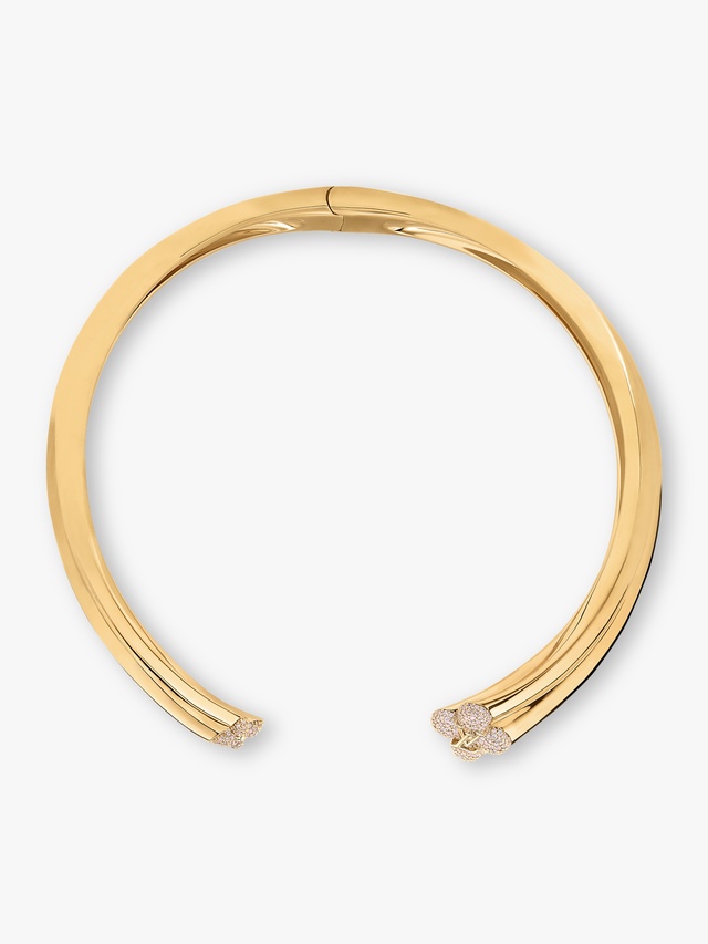 LV Flower Comet Necklace