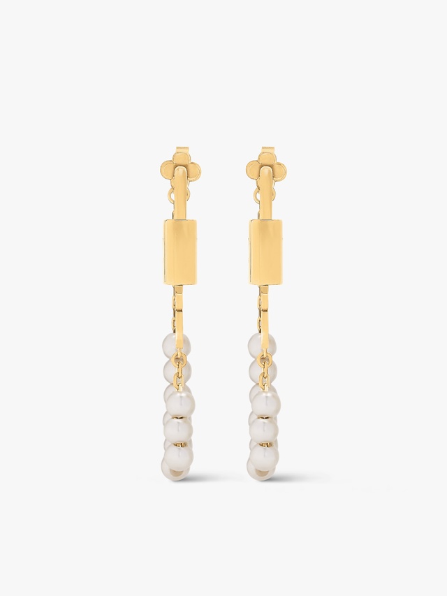 Pearlock earrings