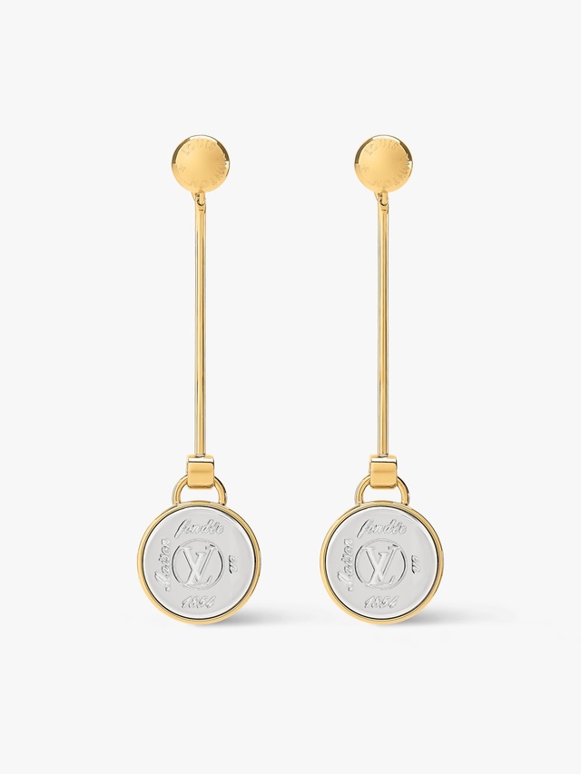 LV Signet earrings