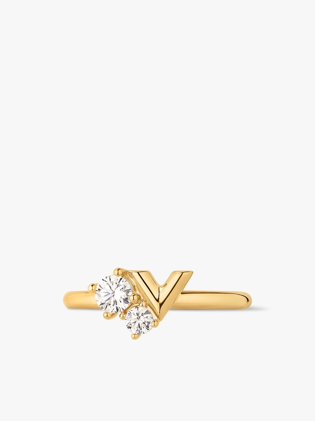 Essential V Strass PM Ring