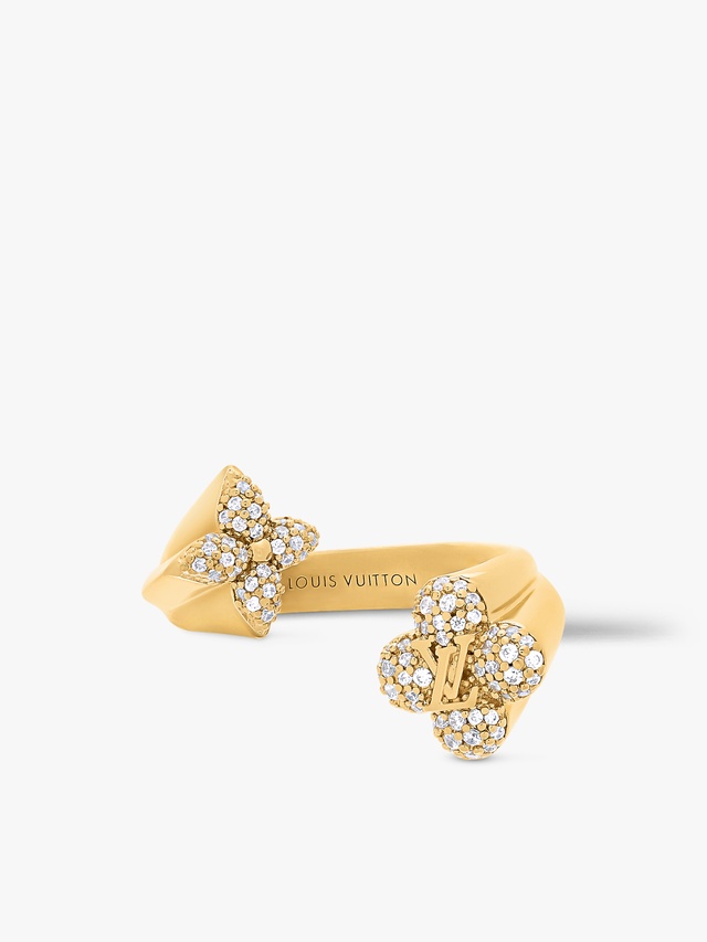 LV Flower Comet Ring