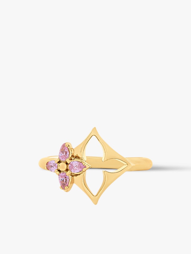 Flowergram Rhinestone Ring