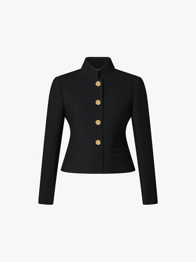 LV buttoned officer jacket