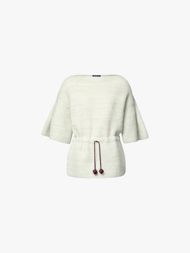 Bell-Sleeve Knit Top