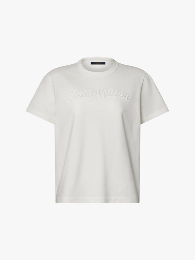 Signature embroidered T-shirt