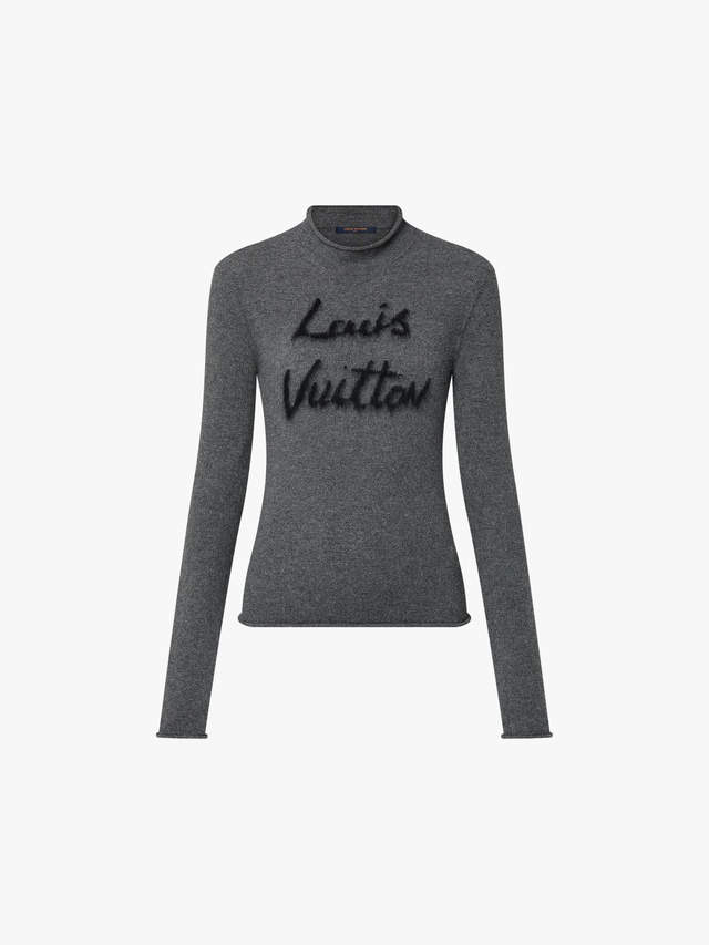 Signature brushed-knit sweater