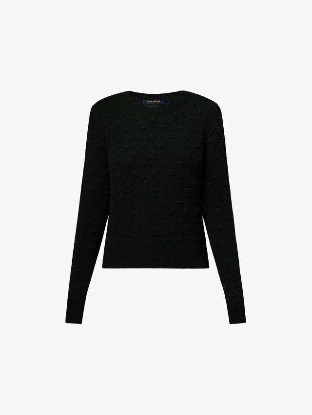 Monogram cashmere sweater