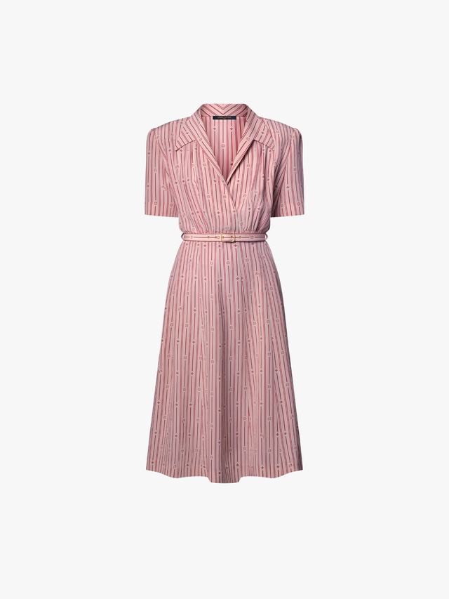 Neverfull striped shirt dress