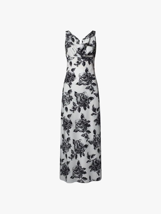 Cowlneck Maxi Dress