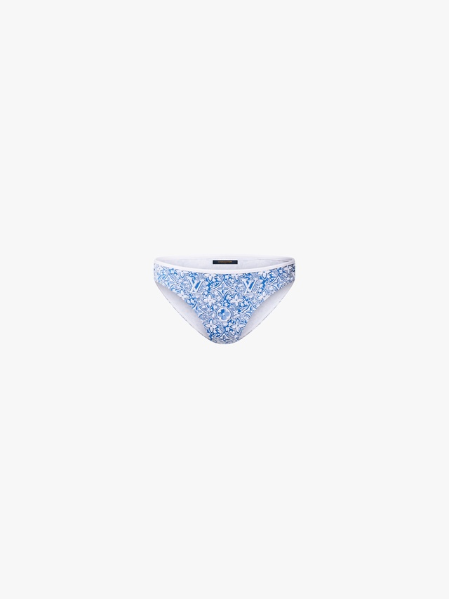 Monogram Foliage swimsuit bottoms