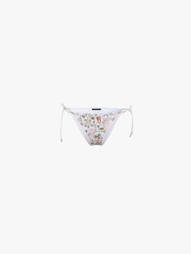 Floral scarf pattern swimsuit bottoms