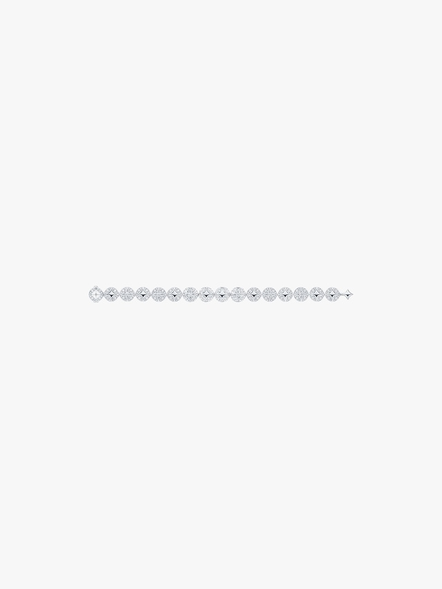Galaxy bracelet, white gold and diamonds