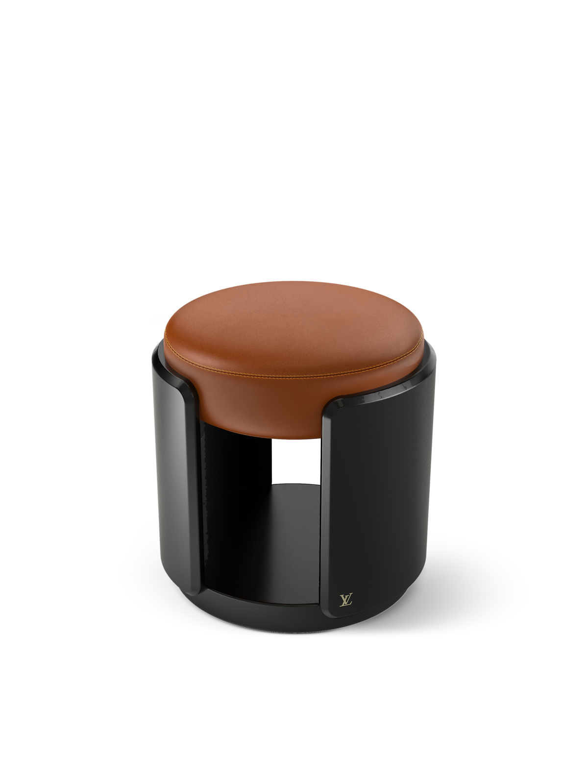Céleste Stool - Black lacquer