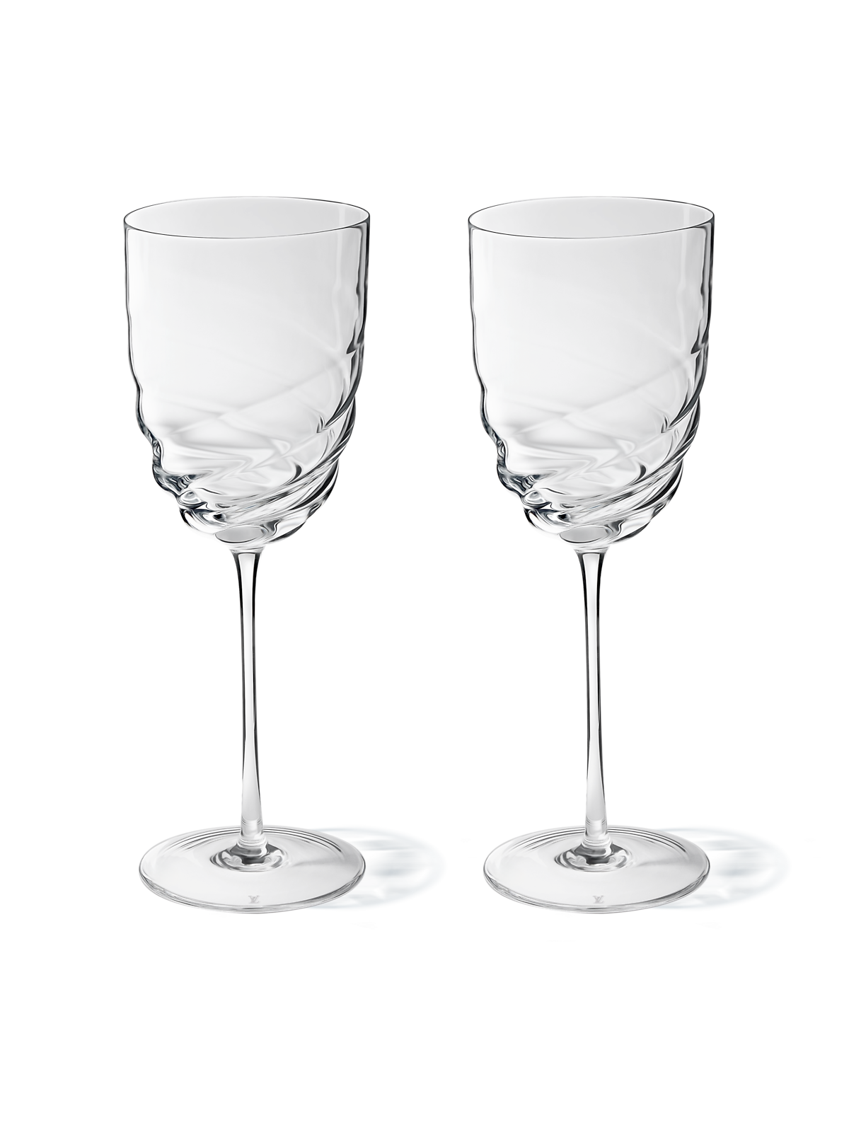 Set de deux verres à vin Twist H24cm