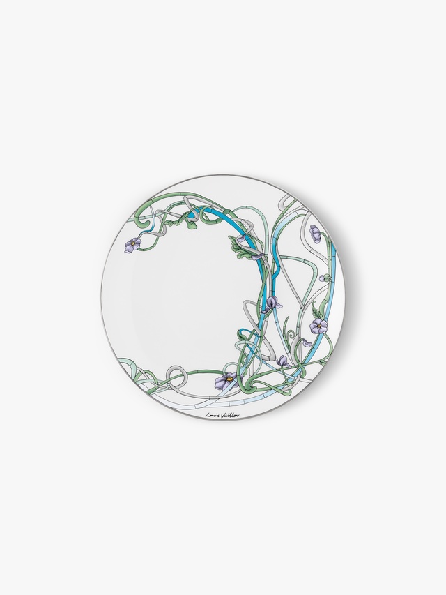 Set of 2 Asnières dessert plates