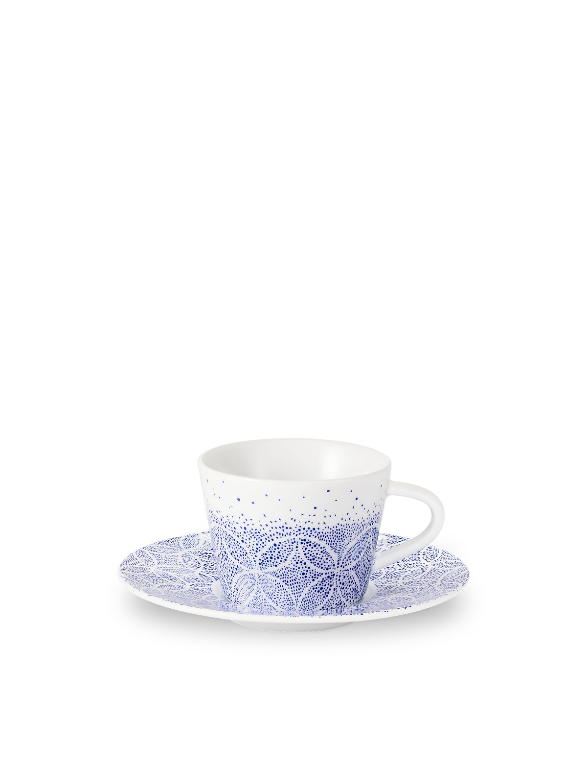 Set of 2 Constellation coffee cups and saucers