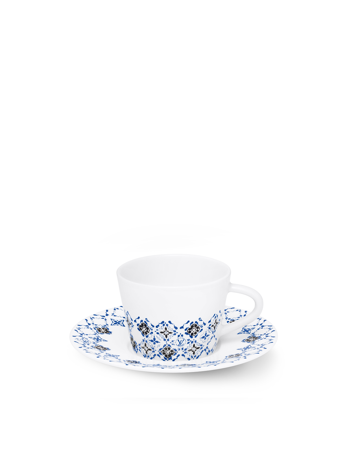 Set of two LV By The Pool coffee cups and saucers