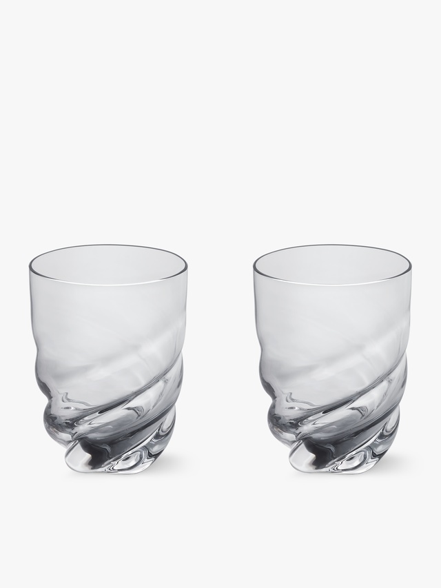 Set of two Twist glasses