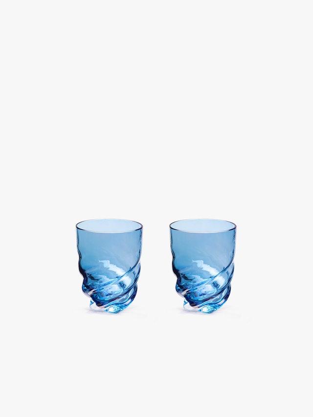 Set of two Twist glasses