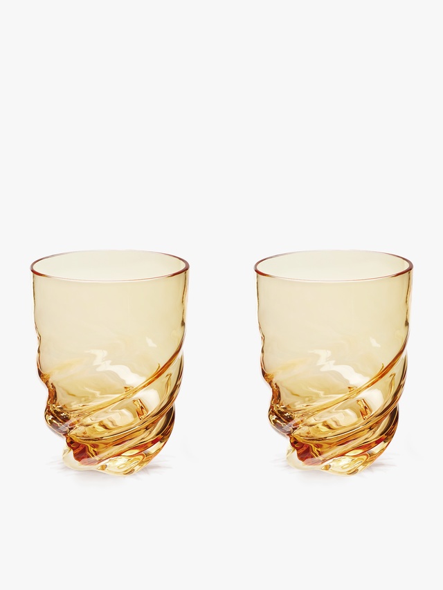 Set of two Twist glasses