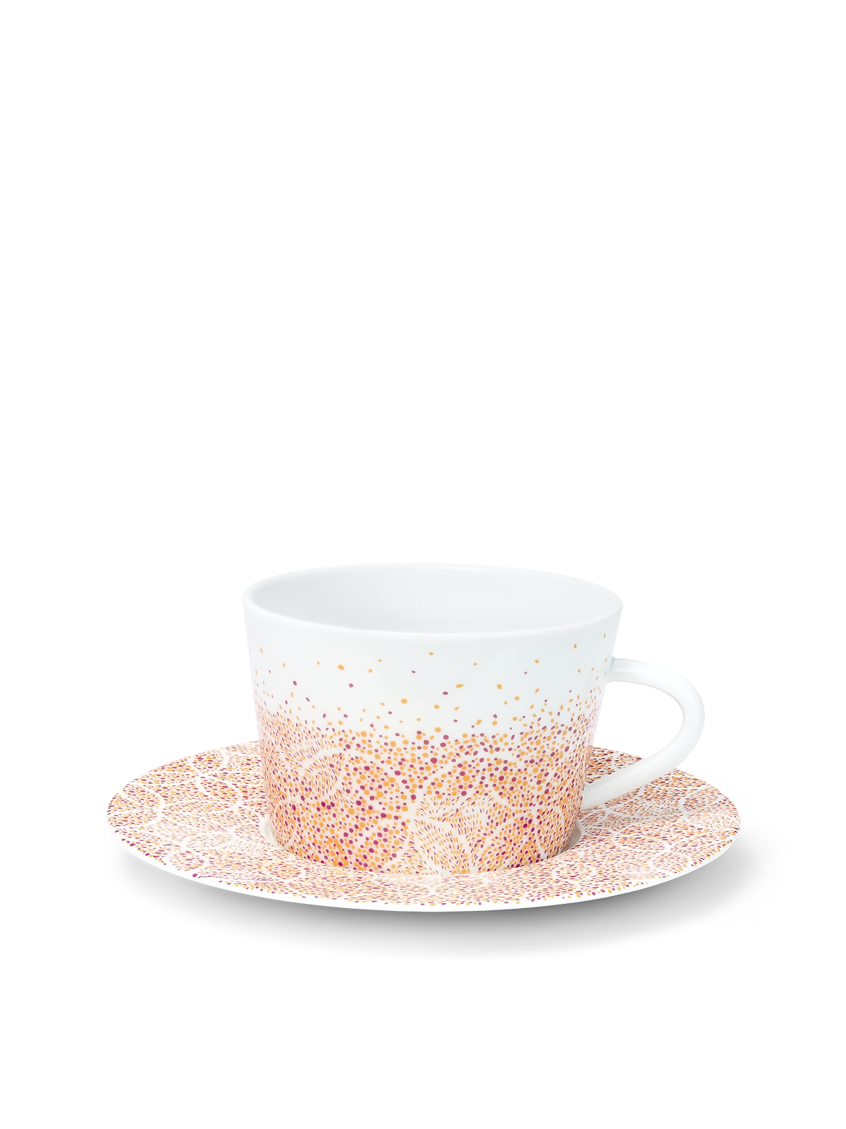 Set of 2 Constellation tea cups and saucers