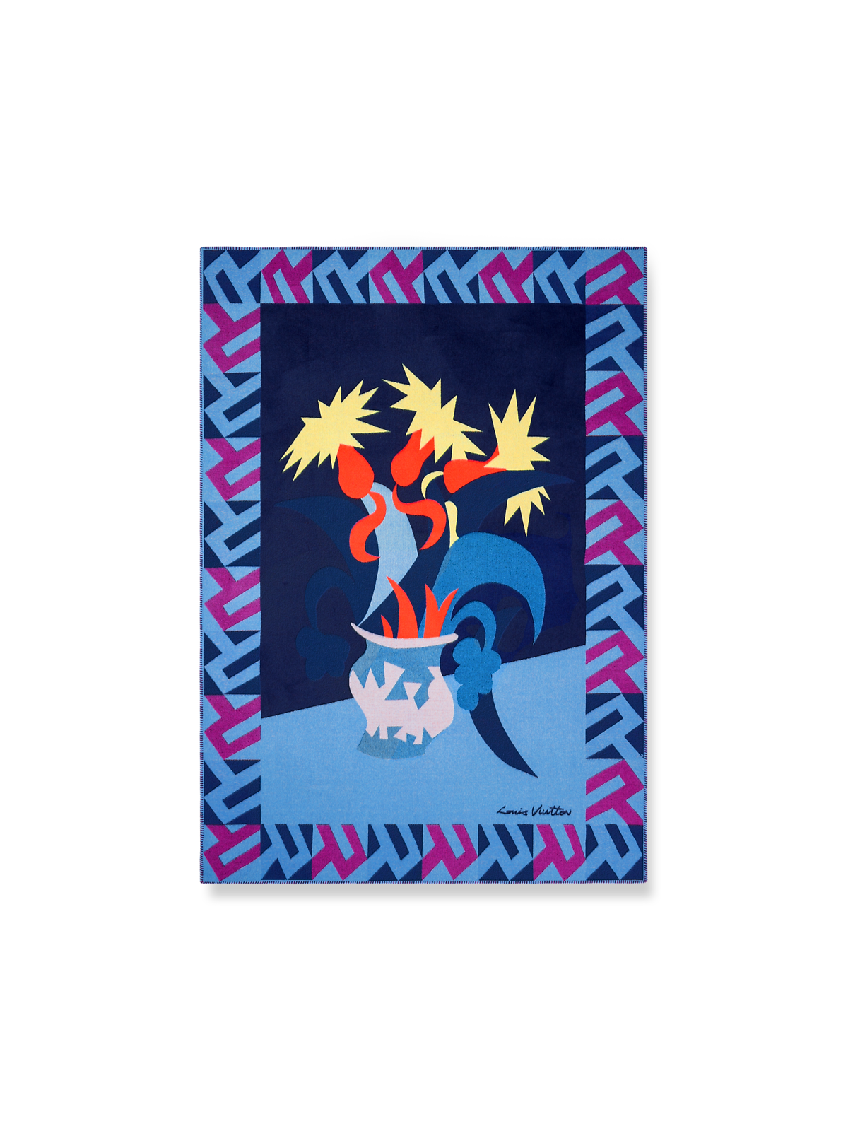 Plaid Animali Fantastici Flowers
