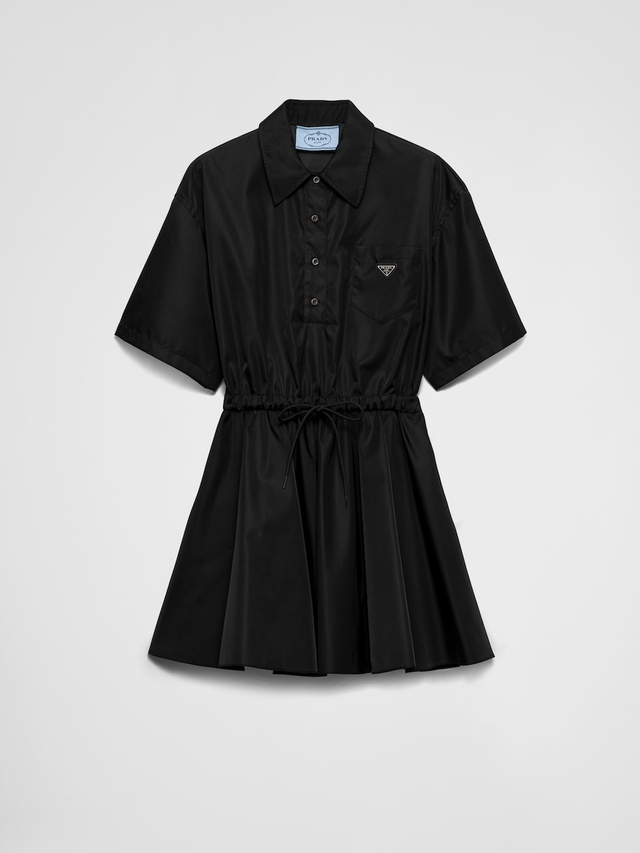 Short-sleeved Re-Nylon dress