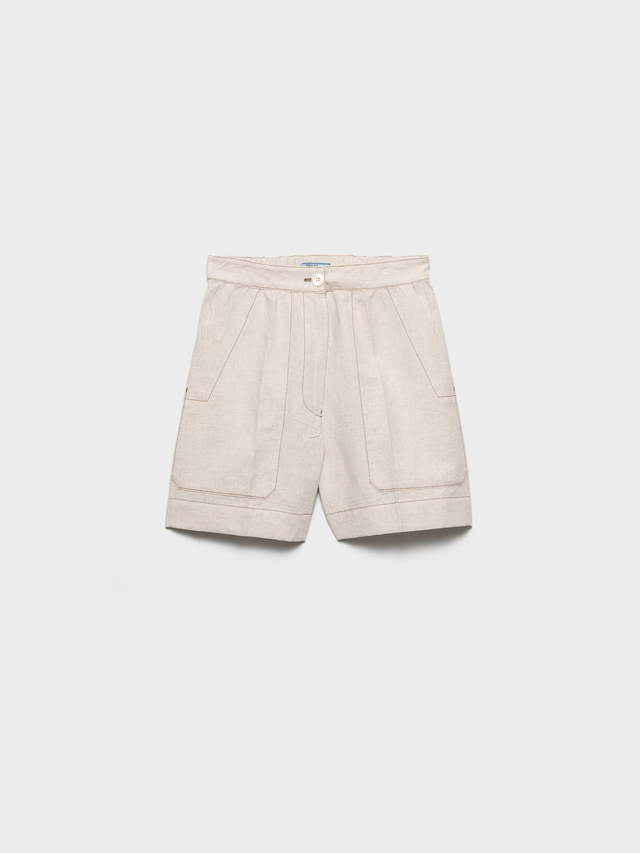 Chambray shorts