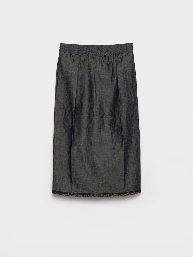 Chambray skirt
