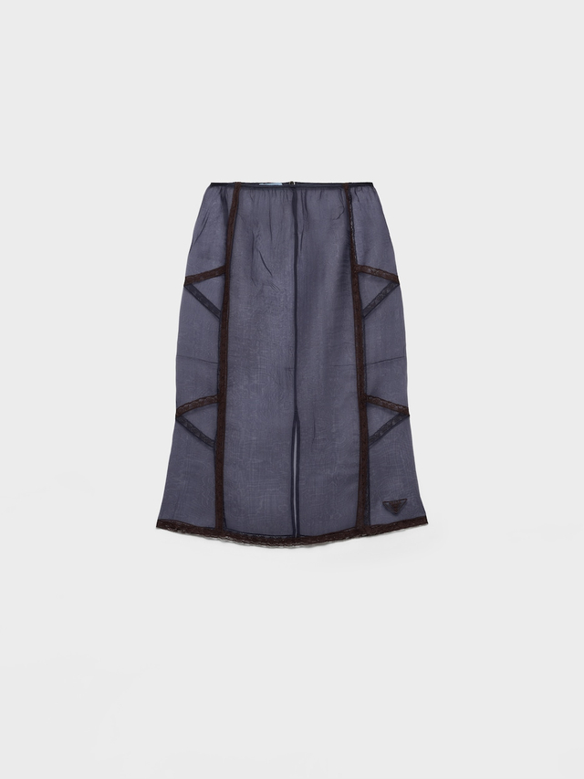 Organza intarsia underskirt