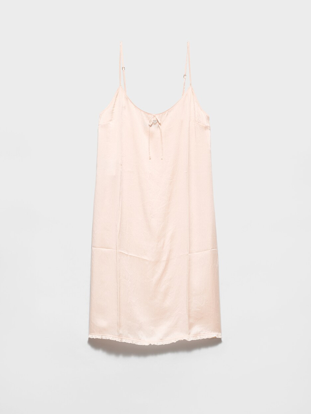Old satin slip dress