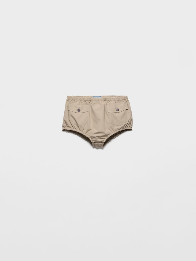 Poplin shorts