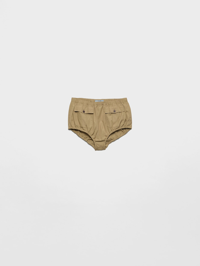 Poplin shorts