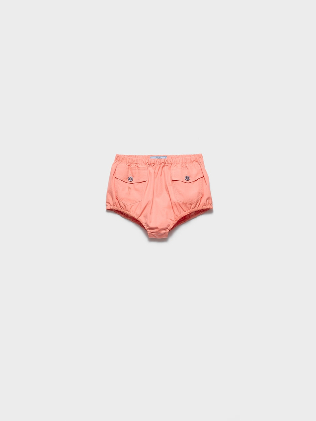 Poplin shorts