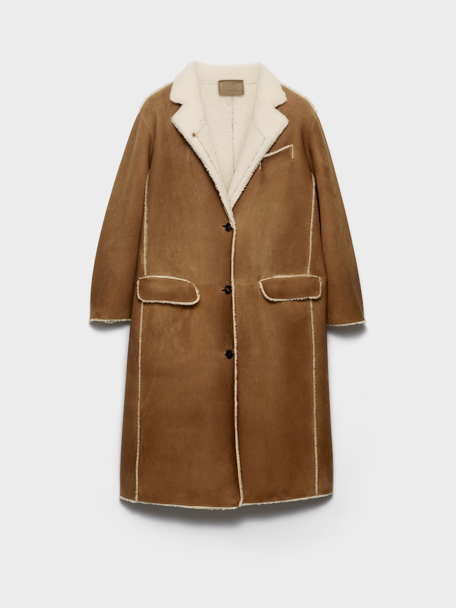 Shearling coat