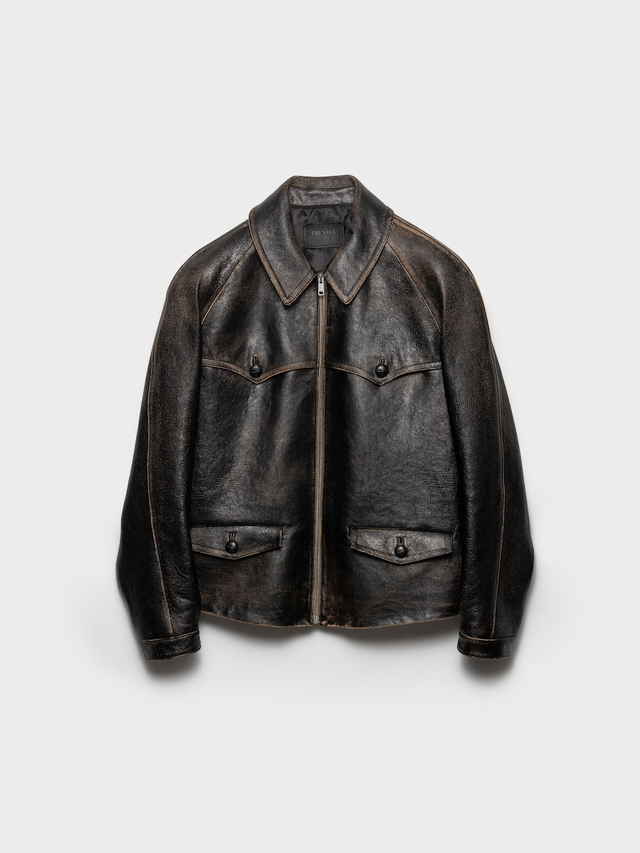 Leather jacket