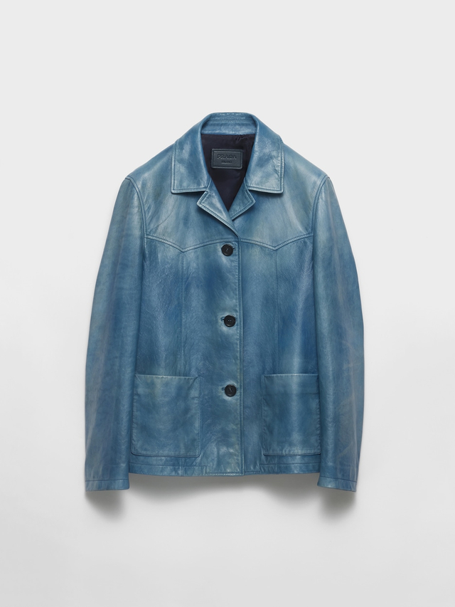 Nappa leather jacket