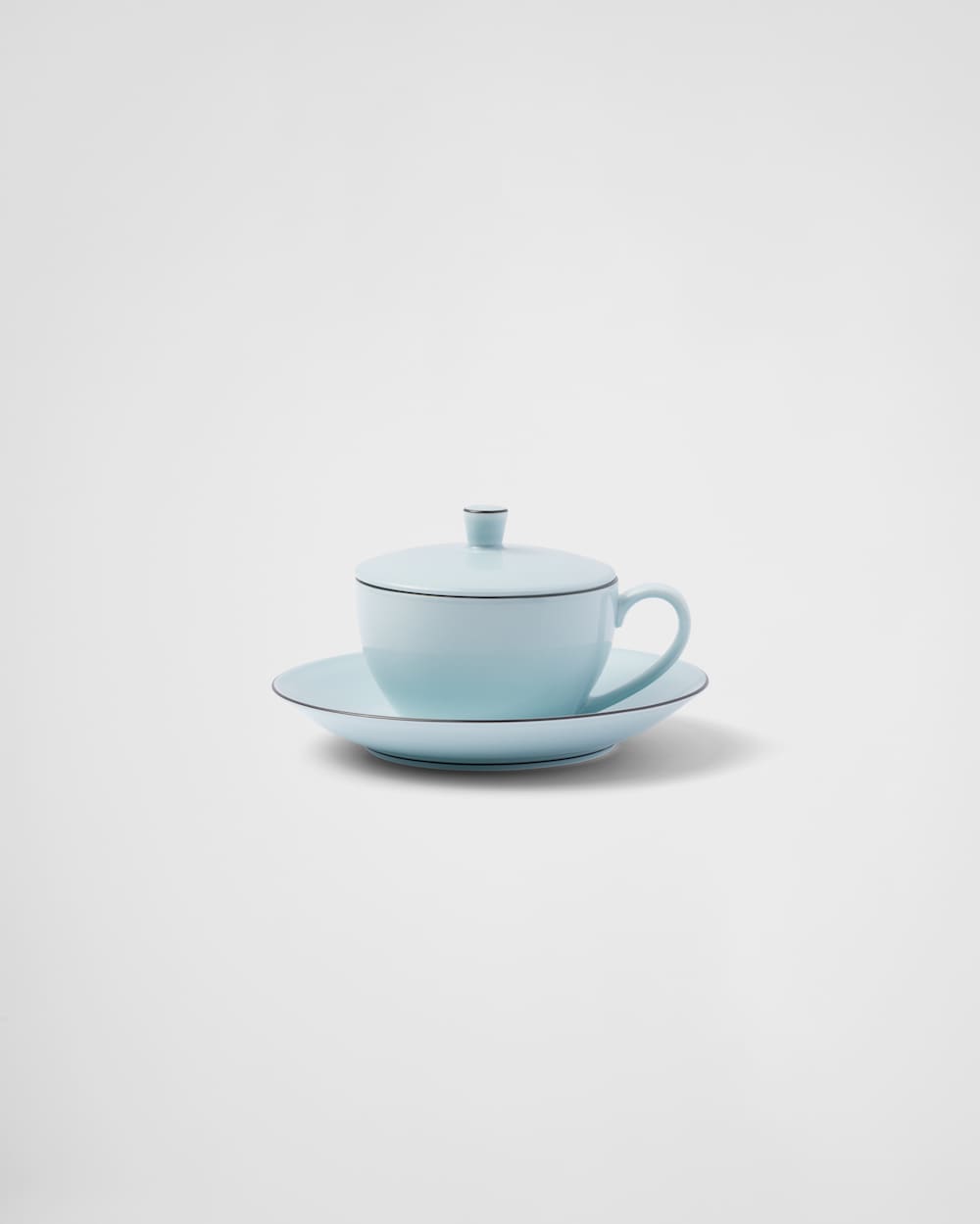 Porcelain cappuccino cup - Celadon