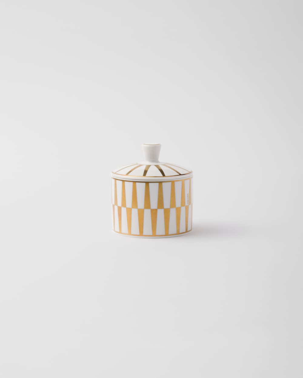 Porcelain sugar bowl - Stripes