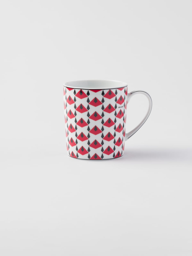 Porcelain mug - Vienna Red