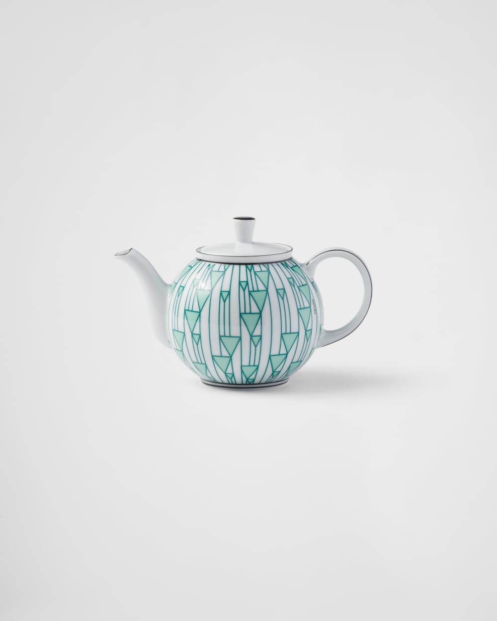 Porcelain teapot - Vienna Green
