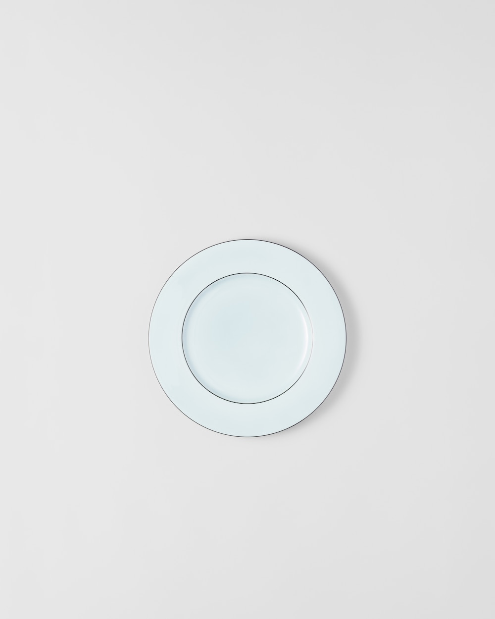 Set of two porcelain dinner plates - Celadon