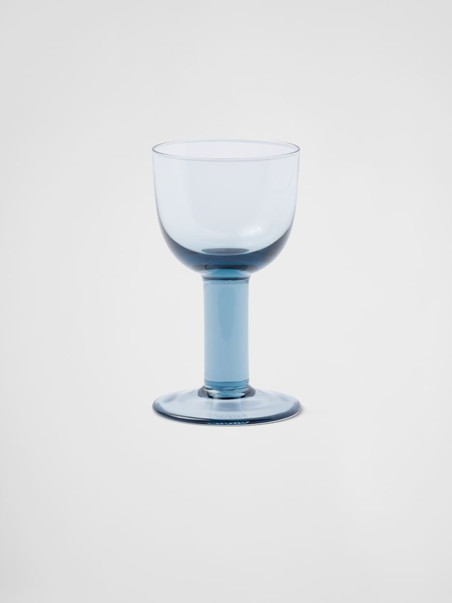Set of two crystal white wine glasses - Plinth