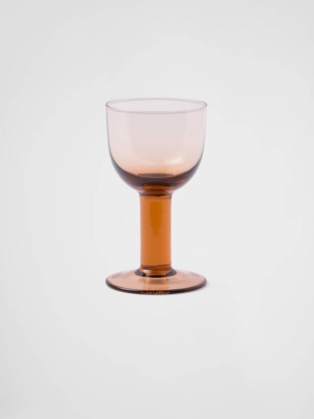 Set of two crystal white wine glasses - Plinth